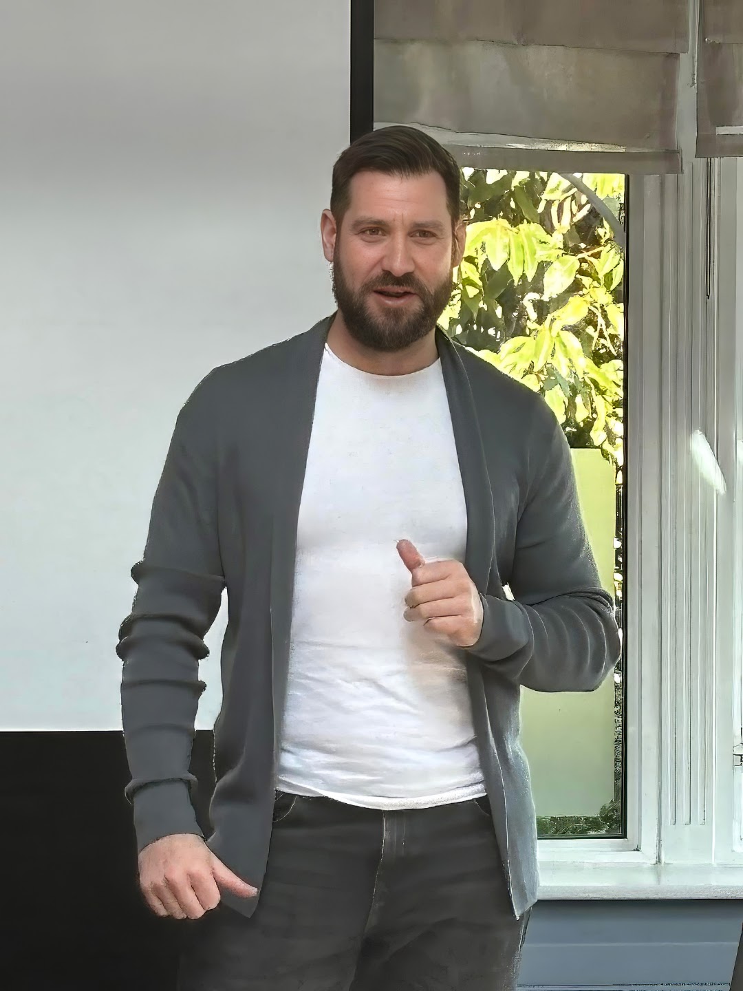 Brad Wendes delivering a talk
